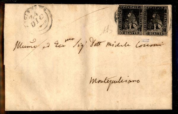 ITALIA / Antichi Stati Italiani / Toscana / Posta ordinaria