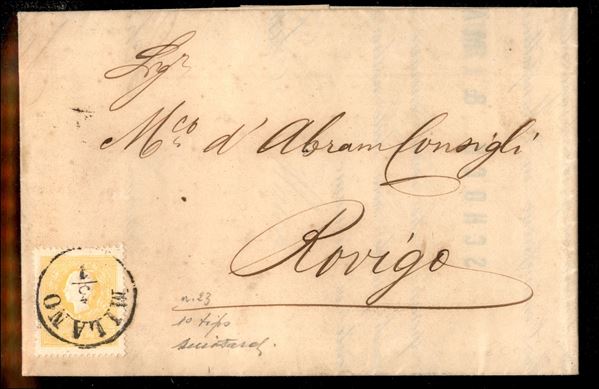 ITALIA / Antichi Stati Italiani / Lombardo Veneto / Posta ordinaria