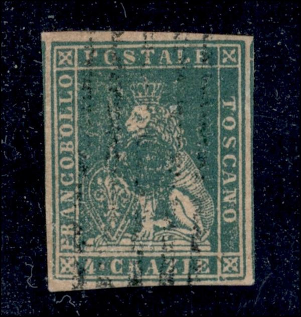 ITALIA / Antichi Stati Italiani / Toscana / Difetti di clich� / Posta ordinaria