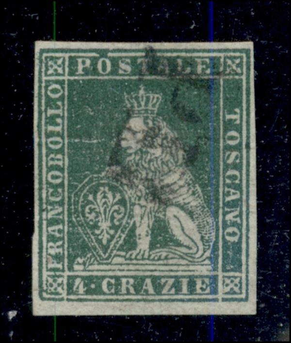 ITALIA / Antichi Stati Italiani / Toscana / Difetti di clich� / Posta ordinaria