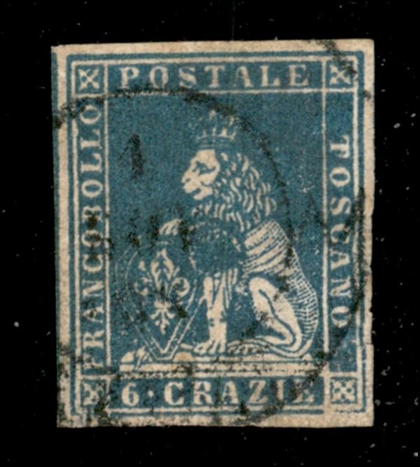 ITALIA / Antichi Stati Italiani / Toscana / Difetti di clich� / Posta ordinaria