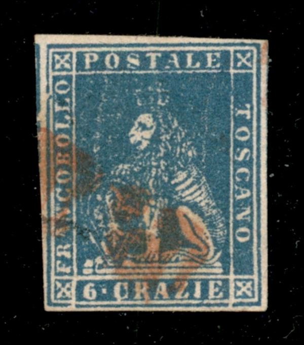 ITALIA / Antichi Stati Italiani / Toscana / Difetti di clich� / Posta ordinaria