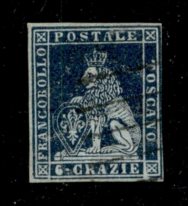 ITALIA / Antichi Stati Italiani / Toscana / Difetti di clich� / Posta ordinaria