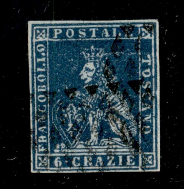 ITALIA / Antichi Stati Italiani / Toscana / Difetti di clich� / Posta ordinaria