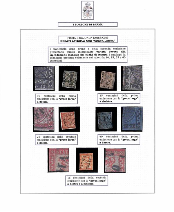 ITALIA / Antichi Stati Italiani / Parma / Posta ordinaria