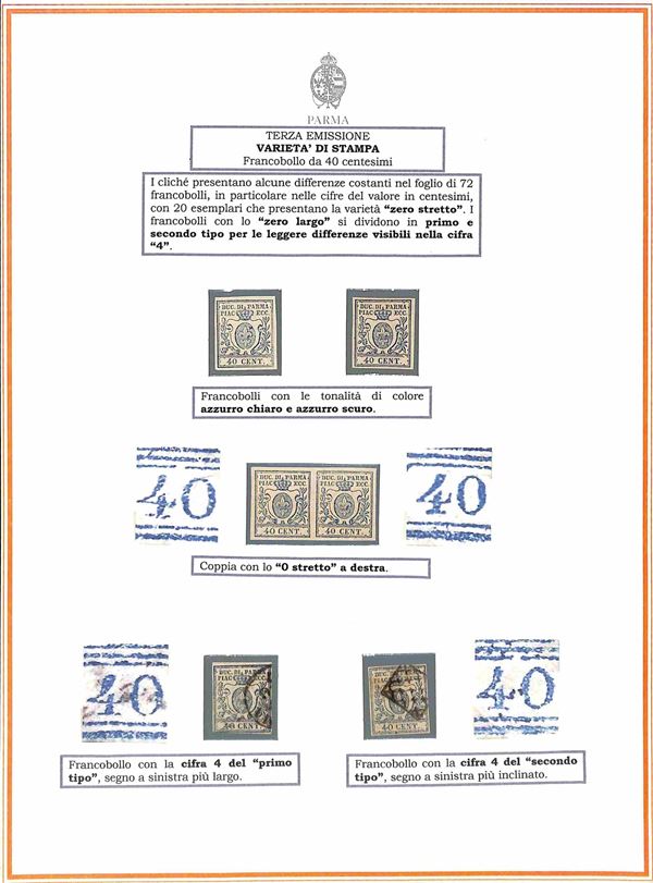 ITALIA / Antichi Stati Italiani / Parma / Posta ordinaria