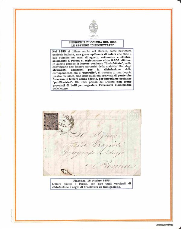 ITALIA / Antichi Stati Italiani / Parma / Posta ordinaria