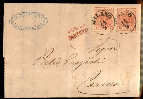 ITALIA / Antichi Stati Italiani / Lombardo Veneto / Posta ordinaria