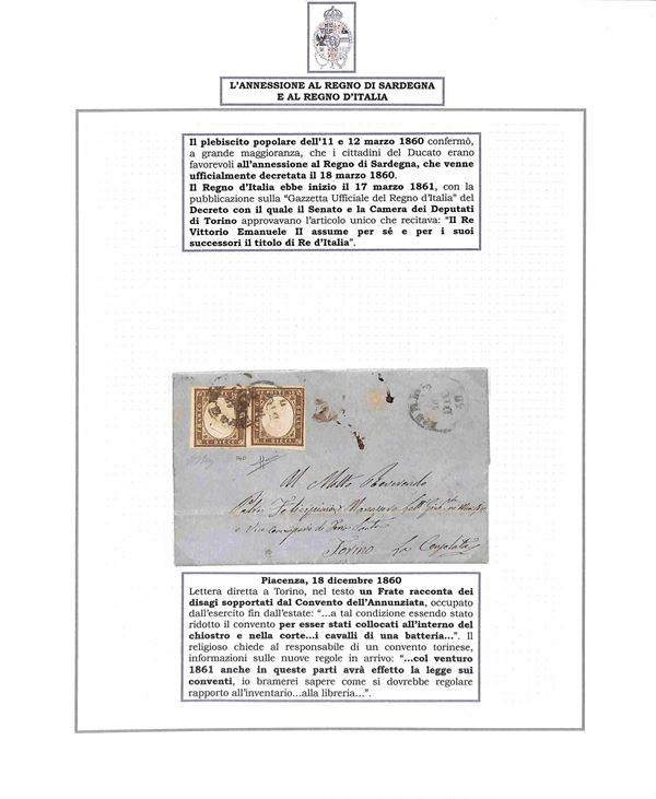 ITALIA / Antichi Stati Italiani / Sardegna / Posta ordinaria