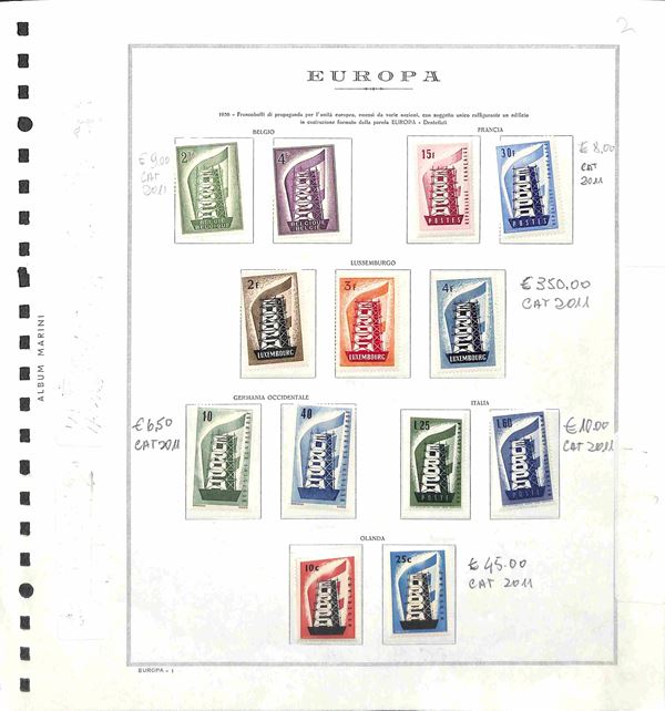 EUROPA CEPT / Posta ordinaria