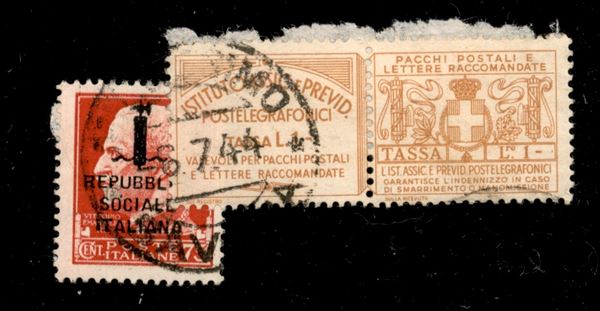 ITALIA / RSI / Provvisori / Posta ordinaria