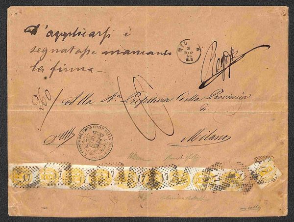 ITALIA / Regno / Vittorio Emanuele II / Segnatasse