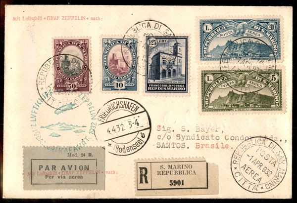 SAN MARINO / Aerogrammi