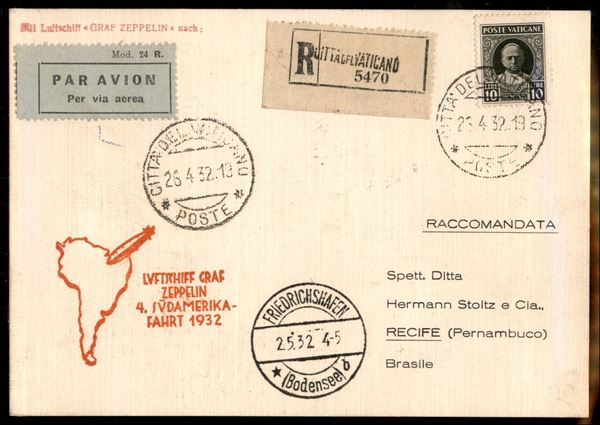 VATICANO / Aerogrammi