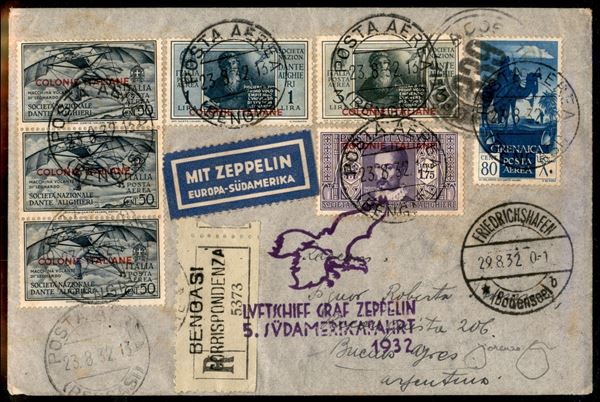 ITALIA / Colonie / Cirenaica / Aerogrammi