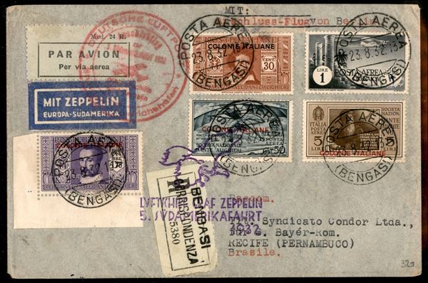 ITALIA / Colonie / Cirenaica / Aerogrammi