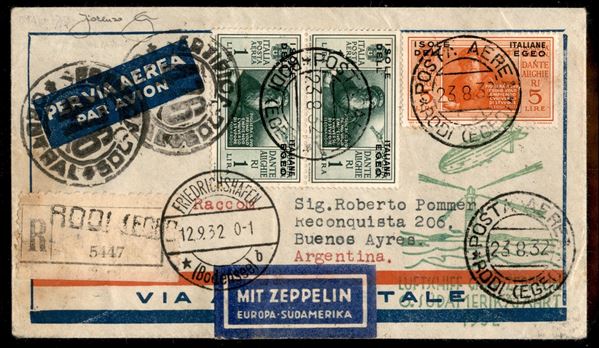 ITALIA / Colonie / Egeo / Aerogrammi