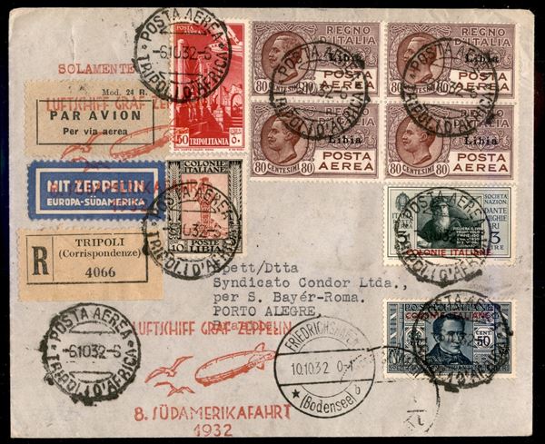 ITALIA / Colonie / Libia / Aerogrammi