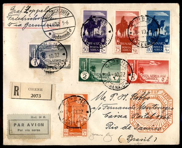 ITALIA / Colonie / Cirenaica / Aerogrammi