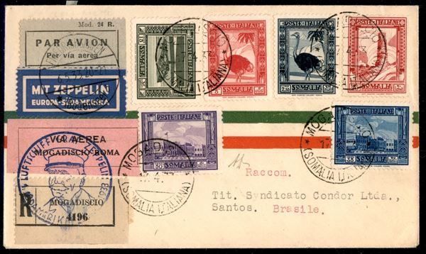 ITALIA / Colonie / Somalia / Aerogrammi