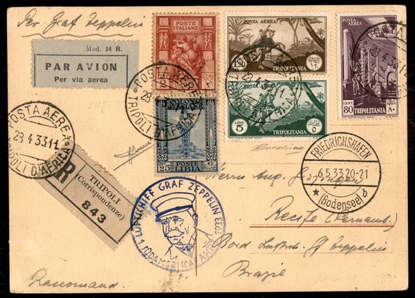 ITALIA / Colonie / Libia / Aerogrammi