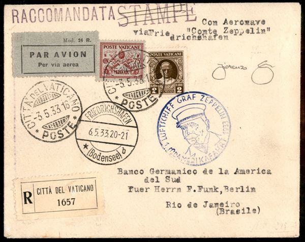 VATICANO / Aerogrammi