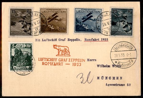 LIECHTENSTEIN / Aerogrammi