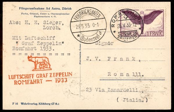 SVIZZERA / Aerogrammi