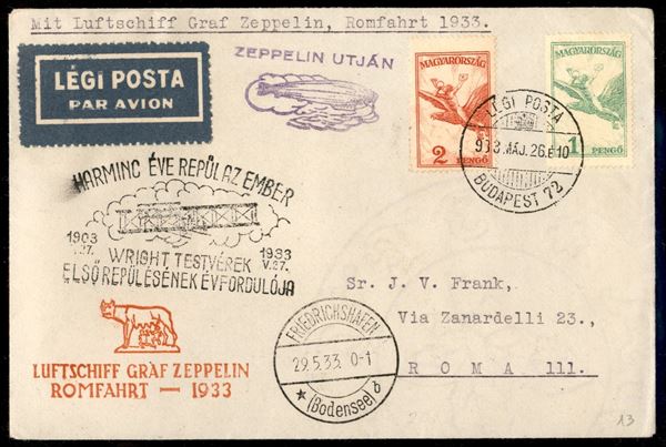 UNGHERIA / Aerogrammi