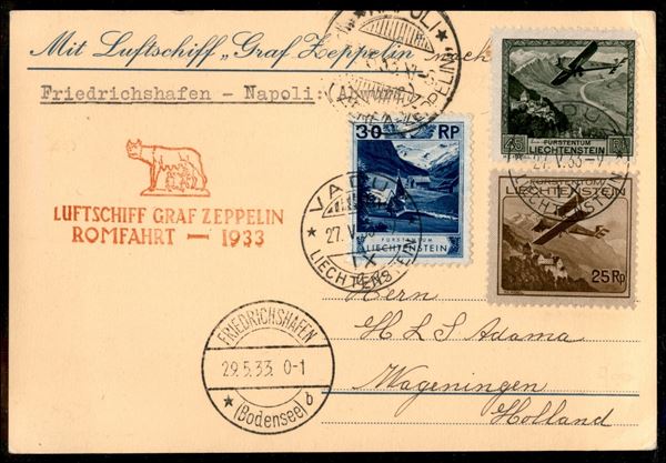 LIECHTENSTEIN / Aerogrammi