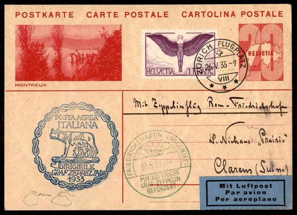 SVIZZERA / Aerogrammi