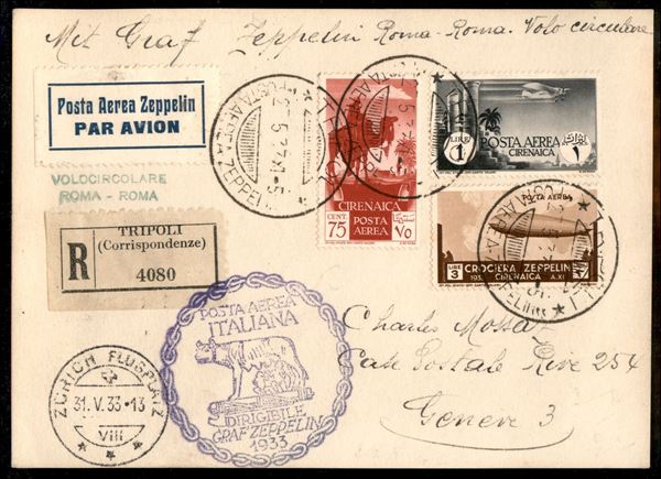 ITALIA / Colonie / Cirenaica / Aerogrammi