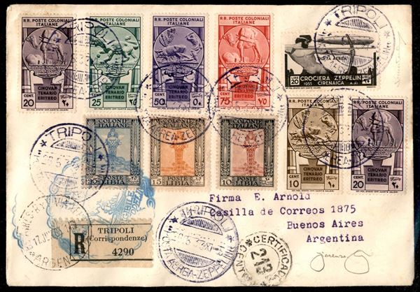 ITALIA / Colonie / Cirenaica / Aerogrammi