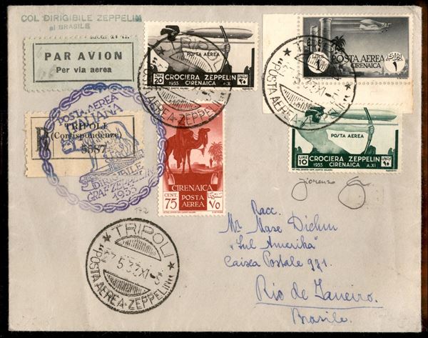 ITALIA / Colonie / Cirenaica / Aerogrammi