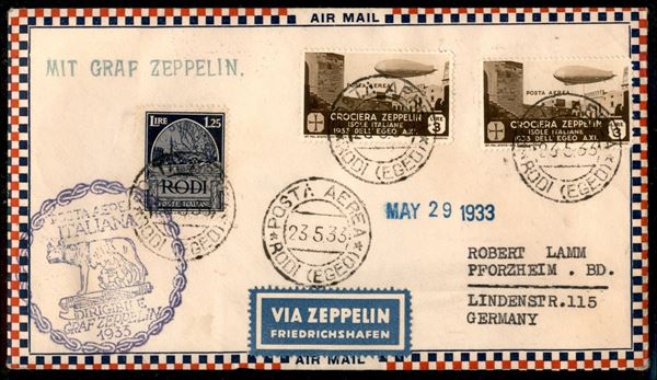 ITALIA / Colonie / Egeo / Aerogrammi