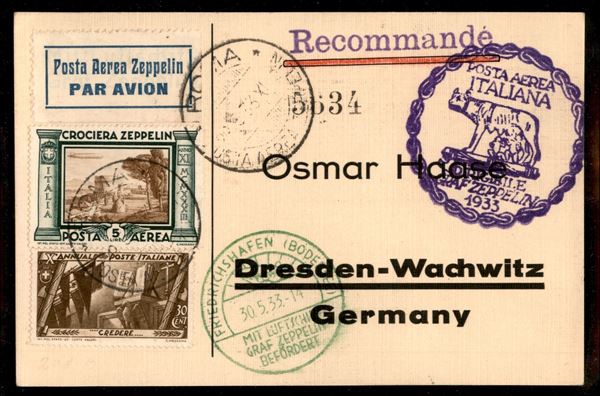 ITALIA / Regno / Vittorio Emanuele III / Aerogrammi