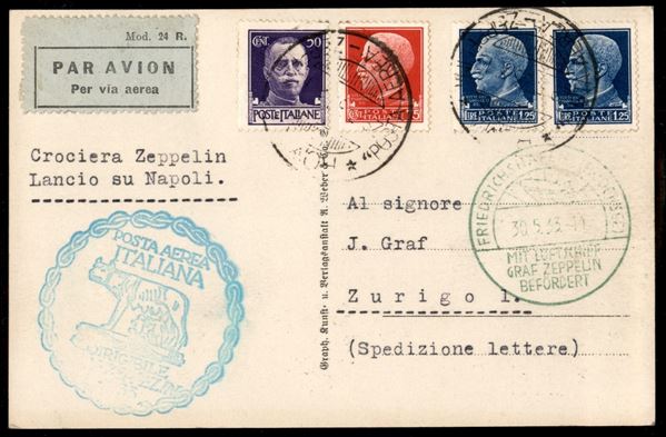 ITALIA / Regno / Vittorio Emanuele III / Aerogrammi