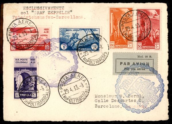 ITALIA / Colonie / Tripolitania / Aerogrammi