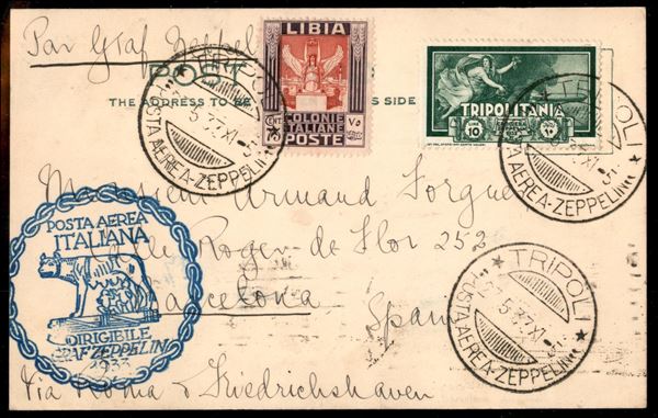 ITALIA / Colonie / Tripolitania / Aerogrammi