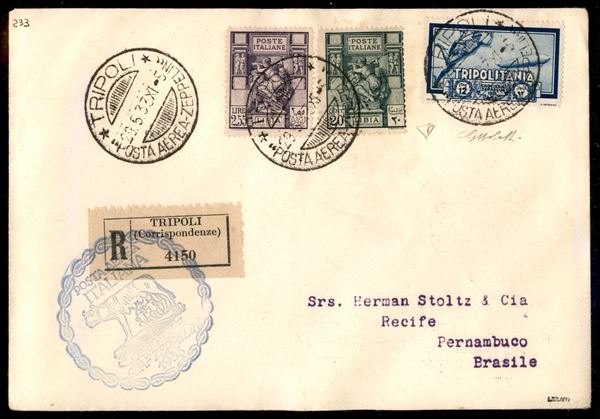 ITALIA / Colonie / Tripolitania / Aerogrammi
