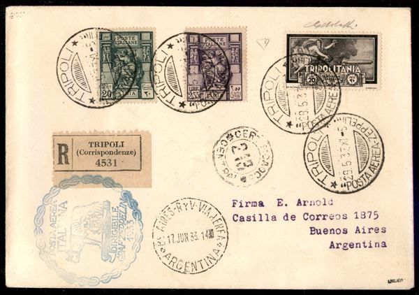 ITALIA / Colonie / Tripolitania / Aerogrammi