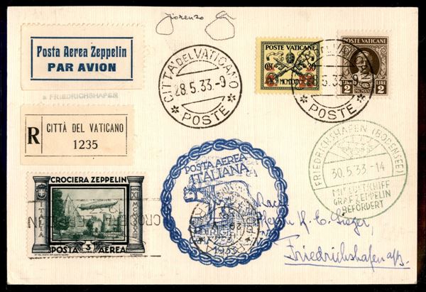 VATICANO / Aerogrammi