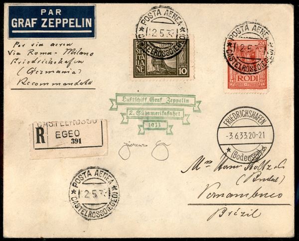 ITALIA / Colonie / Egeo / Aerogrammi