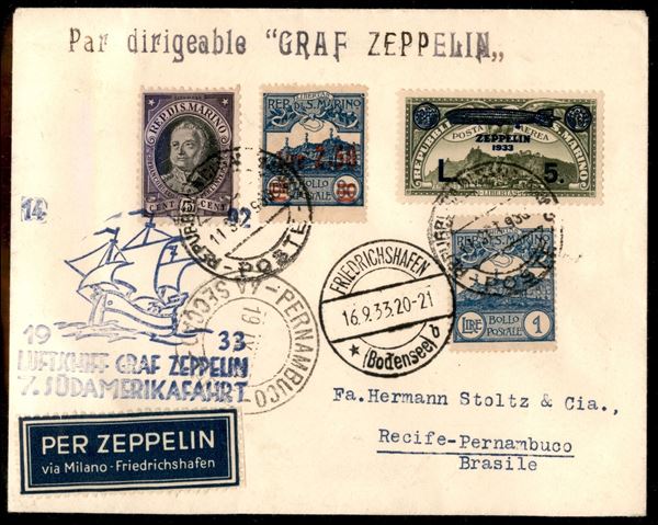 SAN MARINO / Aerogrammi