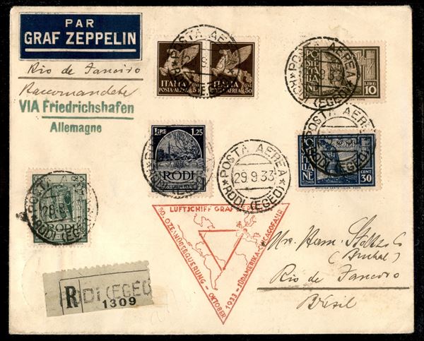 ITALIA / Colonie / Egeo / Aerogrammi