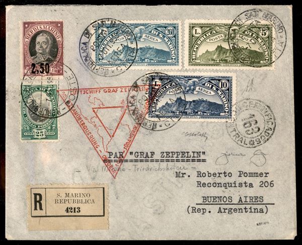 SAN MARINO / Aerogrammi