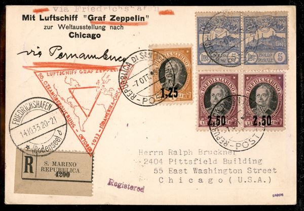 SAN MARINO / Aerogrammi