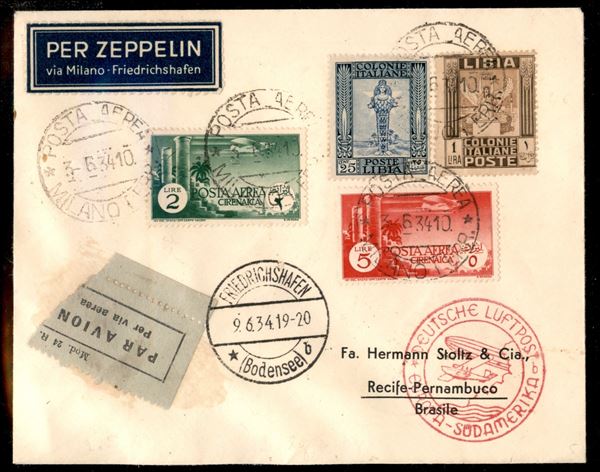 ITALIA / Colonie / Cirenaica / Aerogrammi