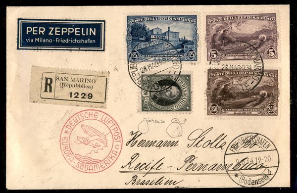 SAN MARINO / Aerogrammi