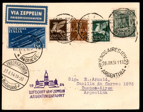 ITALIA / Colonie / Egeo / Aerogrammi